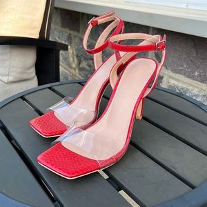 Coutgo Women’s Clear Heels